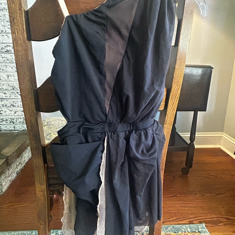 10th House Elegant One-Shoulder Dance Dress Style #TH24188